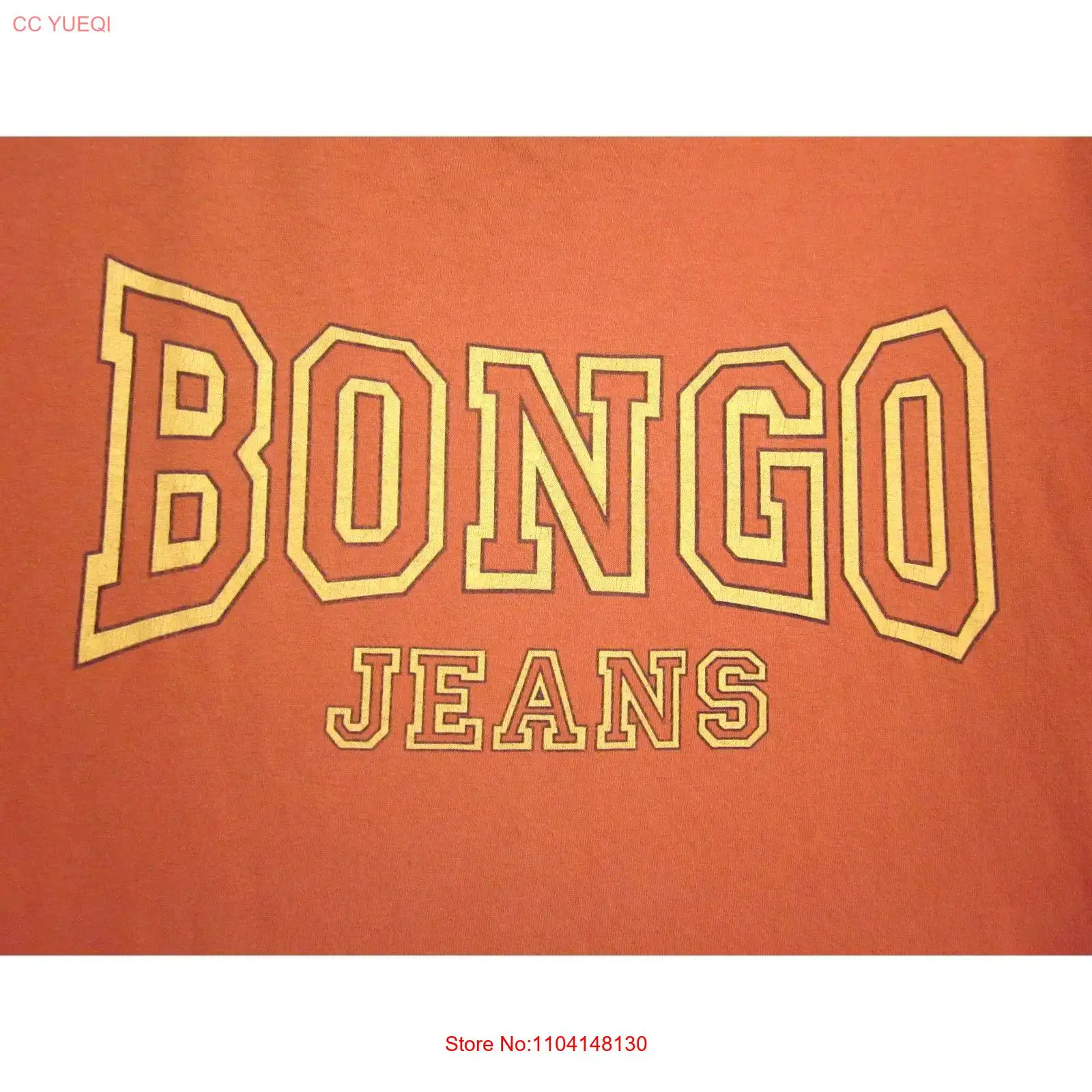 Mens Fashion In 1980S - BONGO JEANS Gene Montesano T-Shirt 1980er