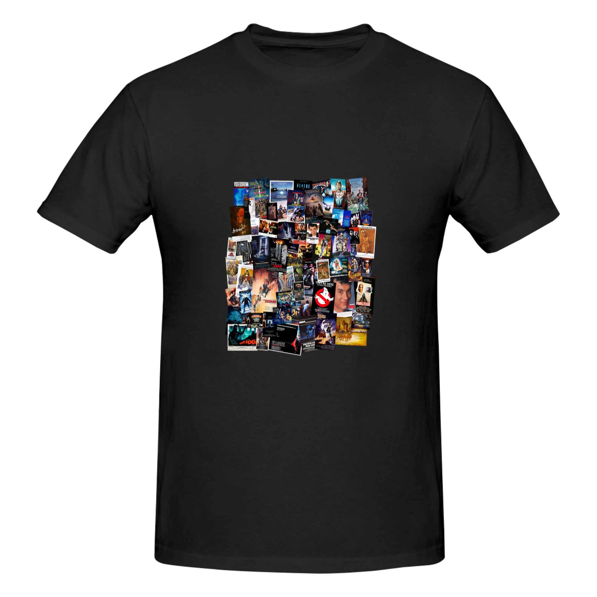 Mens Fashion In 1980S - Lustige 1980er-Jahre-Filmplakate, bedrucktes T-Shirt für Herren,