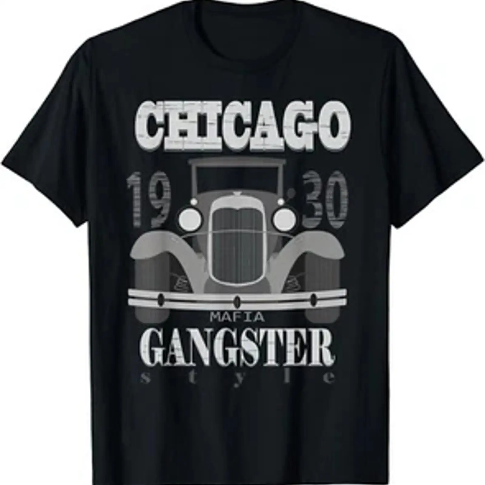 Mens Fashion In The 1930S - Gangster-T-Shirt im Stil der 1930er Jahre,