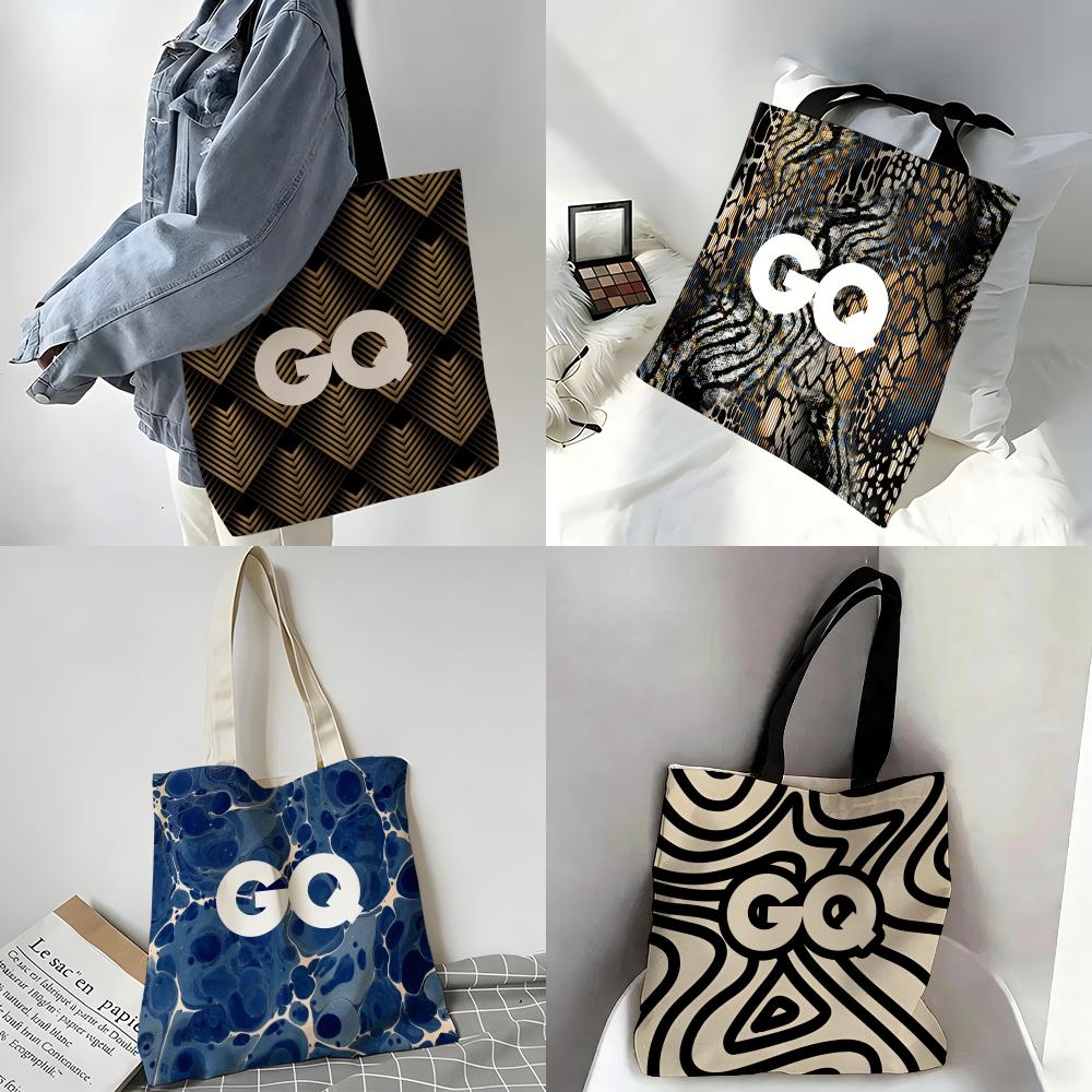 Men'S Fashion Gq - Aufbewahrungstaschen, Canvas-Tragetasche – Handtasche mit großem