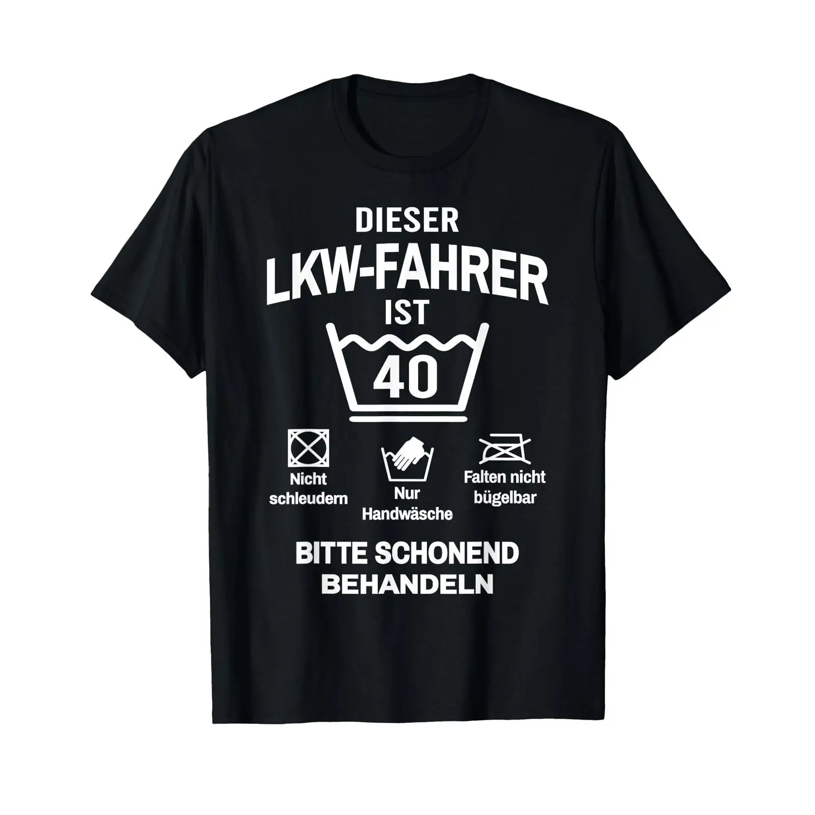 Mens Fashion In 40S - Herren-T-Shirt zum 40. Geburtstag für LKW-Fahrer,
