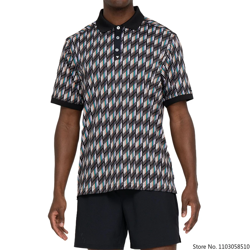 Men'S Fashion Golf Clothing - 2025 Herren Sommer Golf-Bekleidung Blumenmuster Lässige