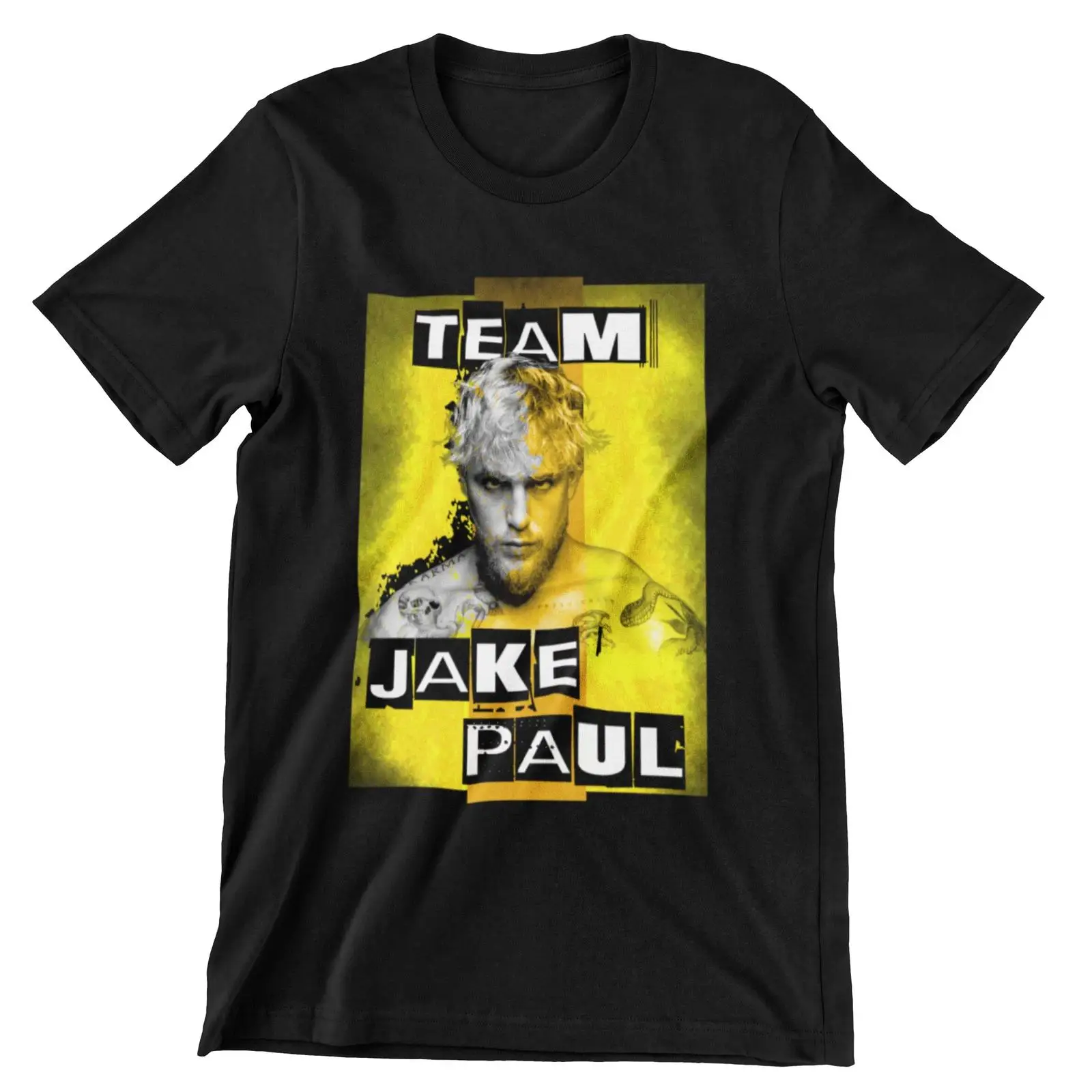 Men Fashion Youtubers - Team Jake Paul T-Shirt, Box-Event, Boxer,