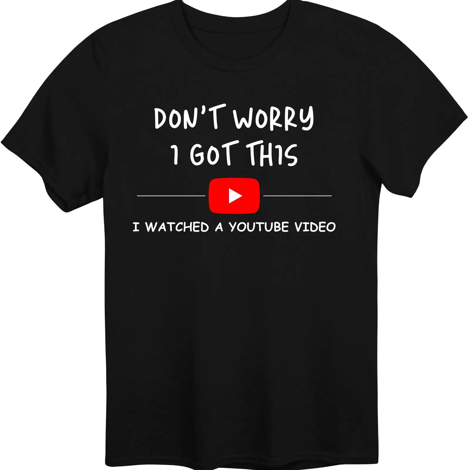 Men Fashion Youtubers - YouTube-zertifiziertes T-Shirt „Don't Worry“ – Lustige