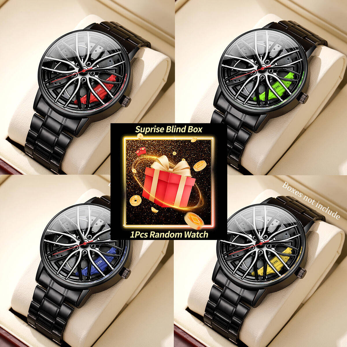 Men'S Fashion Box - 1PC Überraschung Mystery Uhr Blind Box-Mode