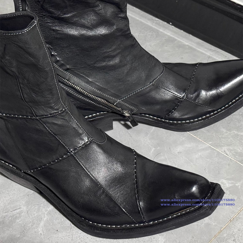 Schwarze Lederstiefel für Herr – Chelsea Boots Men Bewertung und Preis