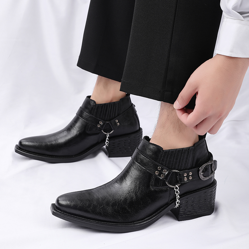 Neue braune/schwarze Stiefel a – Chelsea Boots Men Bewertung und Preis