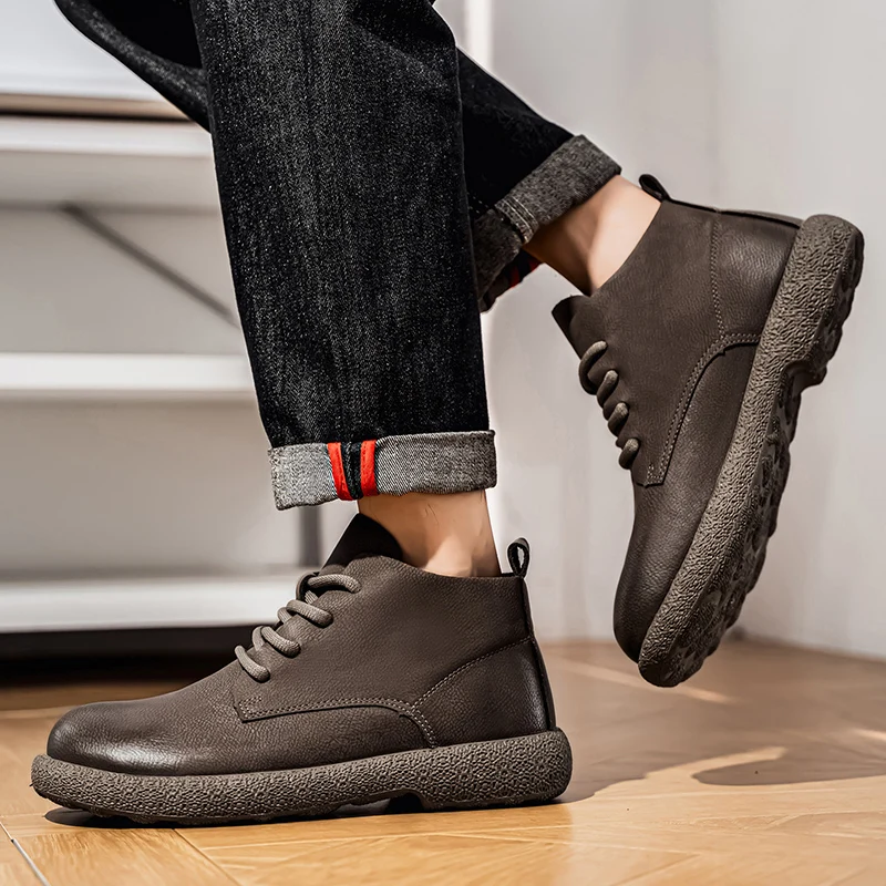 Herren-Stiefeletten, braune ku – Chelsea Boots Men Bewertung und Preis