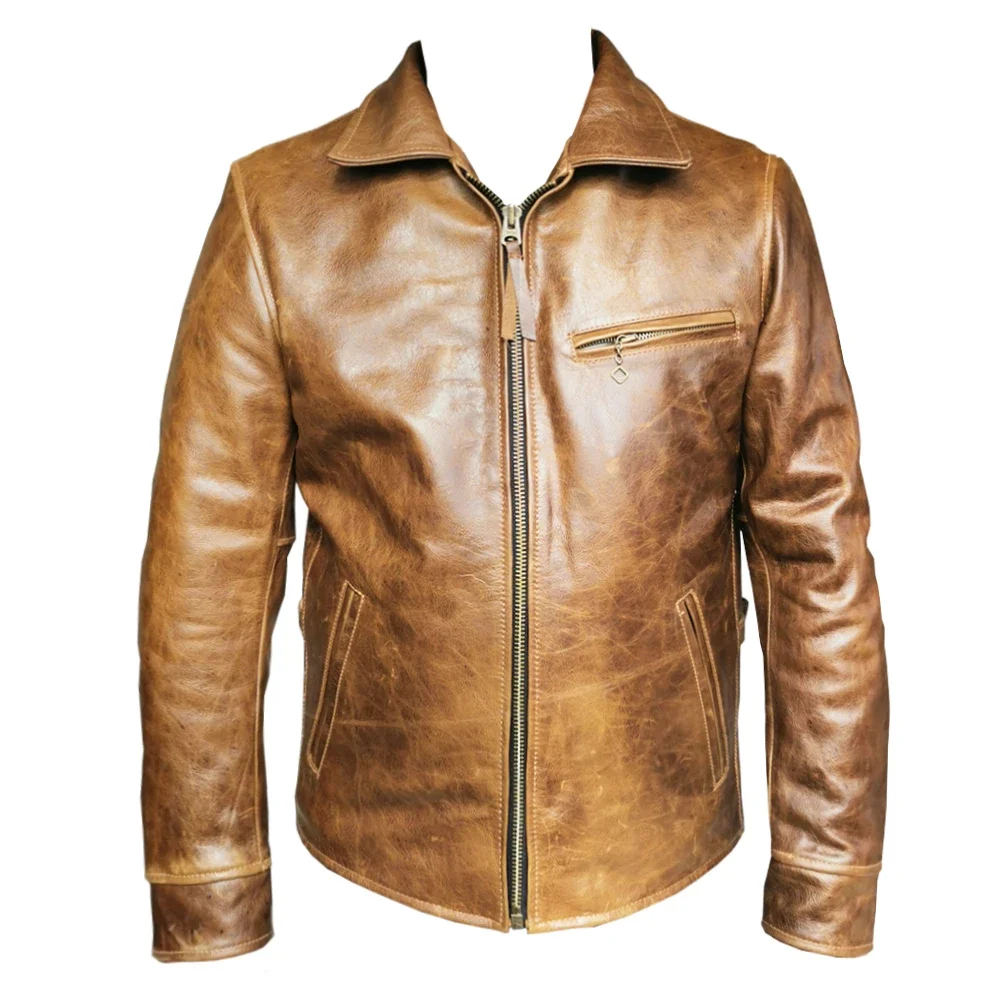 1930s braune Männer Lederjacke – Mens Fashion In The 1930S Bewertung und Preis