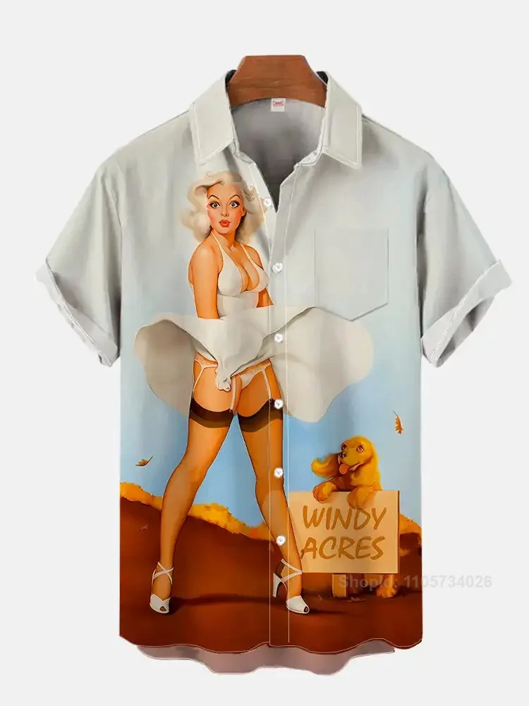 Vintage Pin-Up-Girl-Poster aus – Mens Fashion In 1980S Bewertung und Preis
