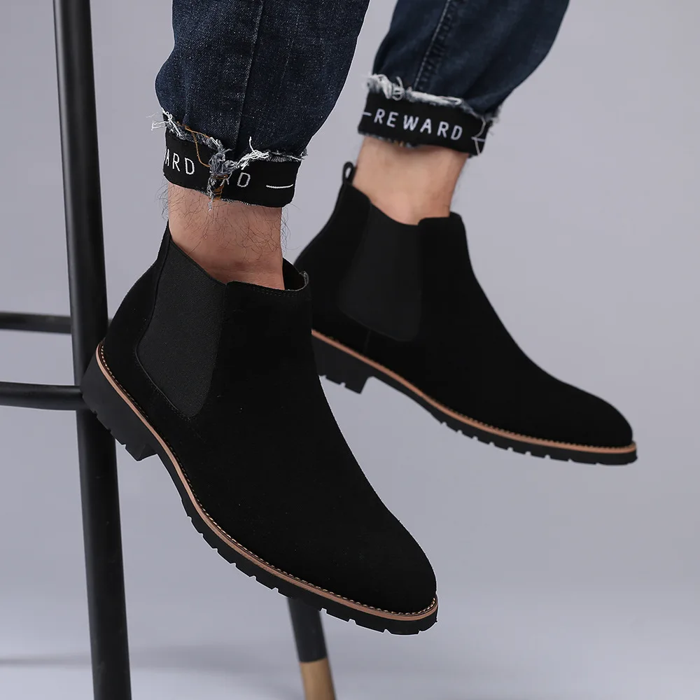 Herren-Stiefeletten, britische – Chelsea Boots Men Bewertung und Preis