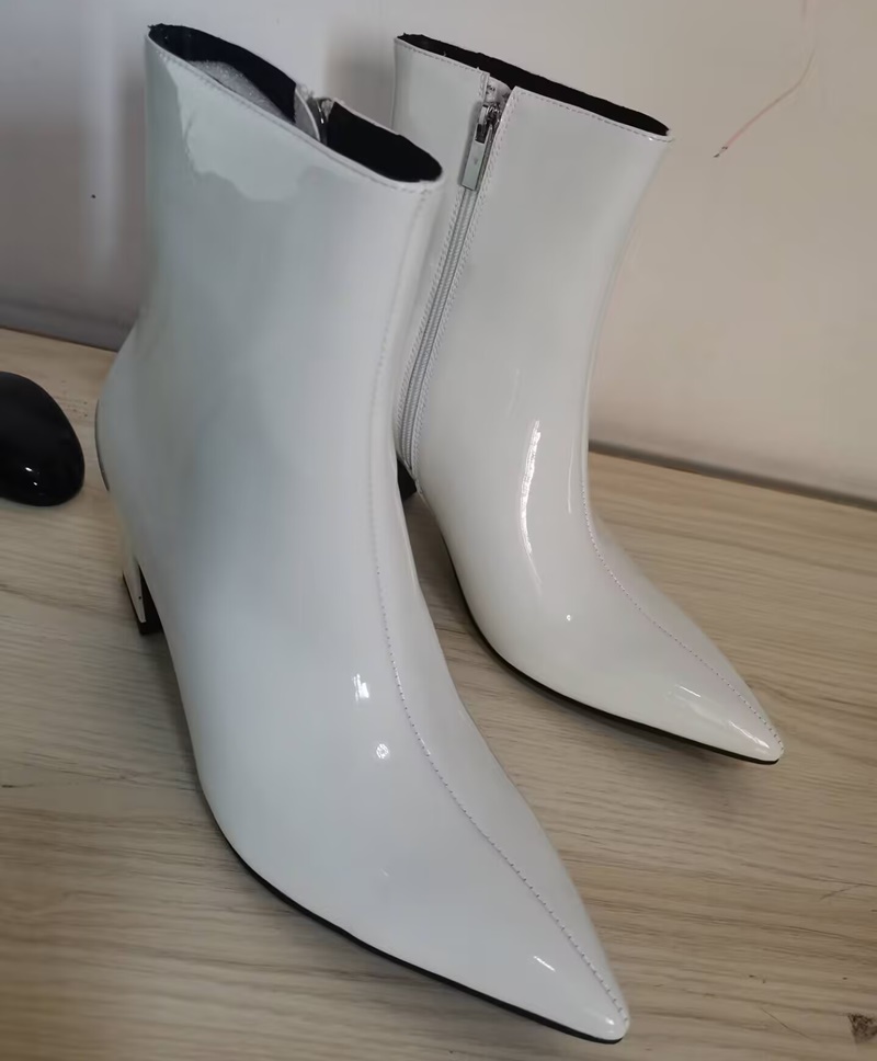 Neue modische weiße Stiefel fü – Chelsea Boots Men Bewertung und Preis