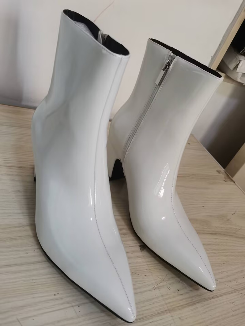 Neue modische weiße Stiefel fü – Chelsea Boots Men Bewertung und Preis